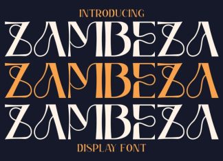 Zambeza Sans Serif Font
