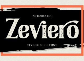 Zeviero Serif Font
