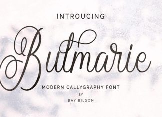 Bulmarie Typeface