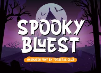 Spooky Blues Display Font