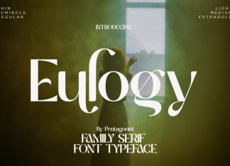Eulogy Sans Serif Font