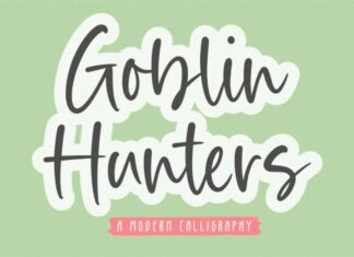 Goblin Hunters Script Font