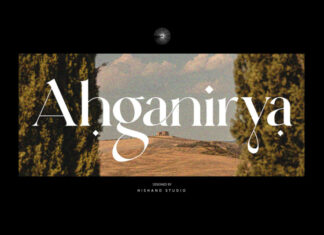 Ahganirya Serif Font