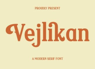 Vejlikan Serif Font