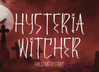 Hysteria Witcher Display Font