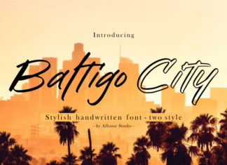Baltigo City Script Font