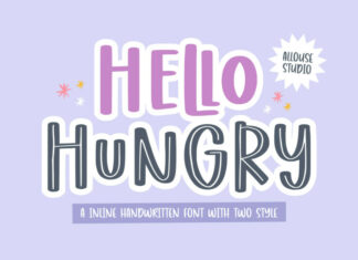 Hello Hungry Handwritten Font