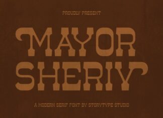 Mayor Sheriv Font