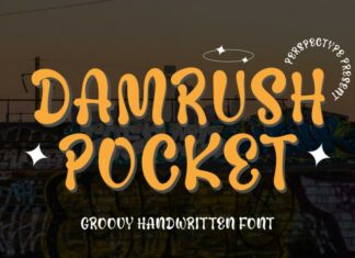 Damrush Pocket Font