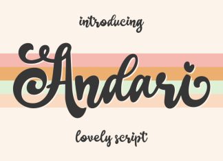 Andari Script Font