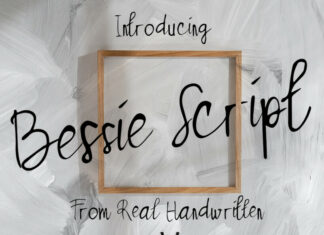 Bessie Script Font