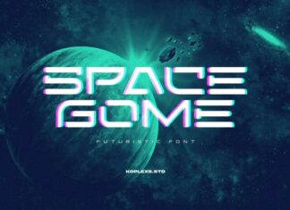 Space Gome Display Font