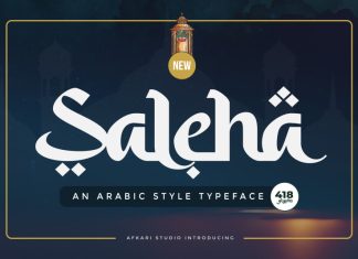 Saleha Blackletter Font