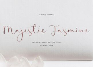 Majestic Jasmine Font