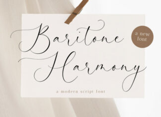 Baritone Harmony Font