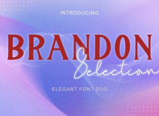 Brandon Selection Font