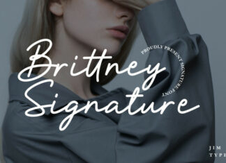 Brittney Signature Font