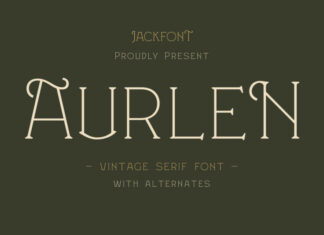 JF Aurlen Serif Font
