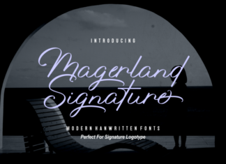 Magerland Handwritten Typeface