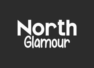 North Glamour Font