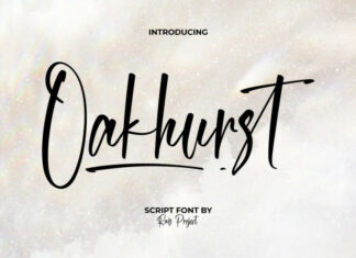 Oakhurst Font