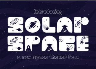 Solar Space Font