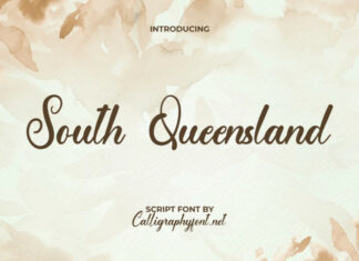 South Queensland Handwritten Font