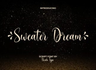Sweater Dream Script Font