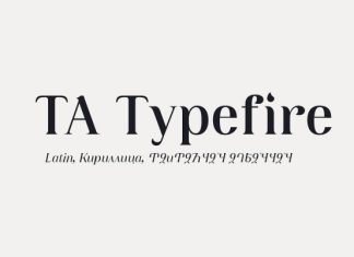 TA Typefire Serif Font