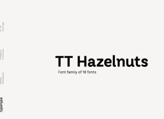 TT Hazelnuts Sans Serif Font