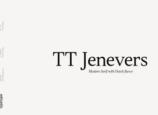 TT Jenevers Serif Font
