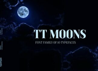 TT Moons Serif Font