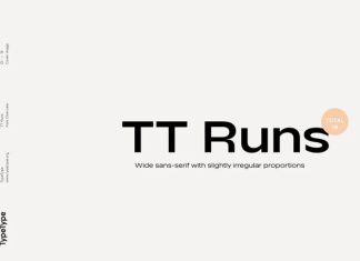 TT Runs Sans Serif Font