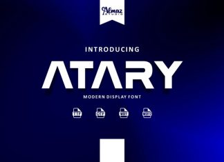 Atary Display Font