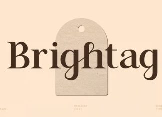 Brightag Serif Font