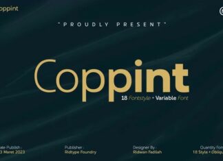 Coppint Sans Serif Font