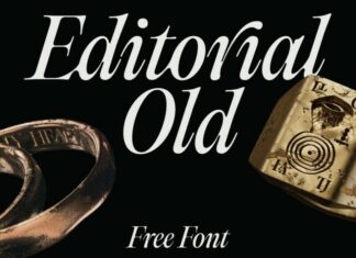 Editorial Old Serif Font