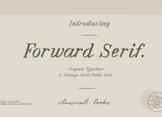 Forward Serif Font