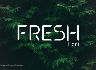 Fresh Display Font