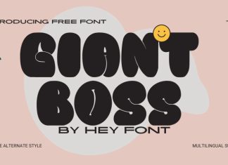 Giant Boss Display Font
