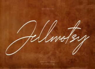 Jellmotsy Script Font