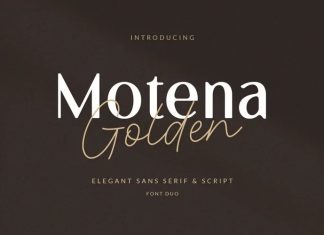 Motena Golden Font