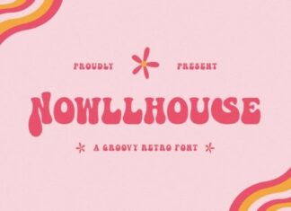 Nowllhouse Display Font