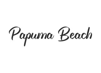 Papuma Beach Script Font