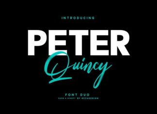 Peter Quincy Brush Font