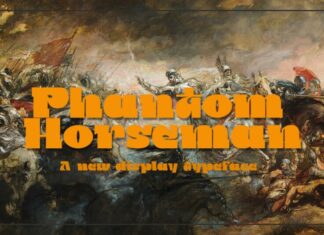Phantom Horseman Display Font