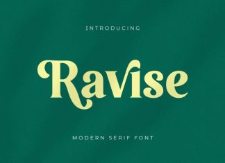 Ravise Serif Font