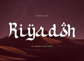 Riyadoh Display Font