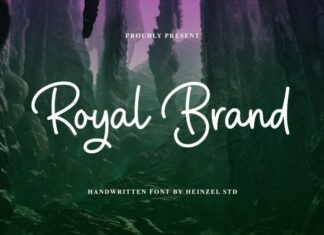 Royal Brand Handwritten Font
