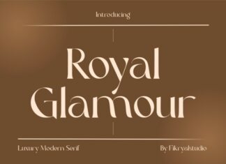 Royal Glamour Serif Font